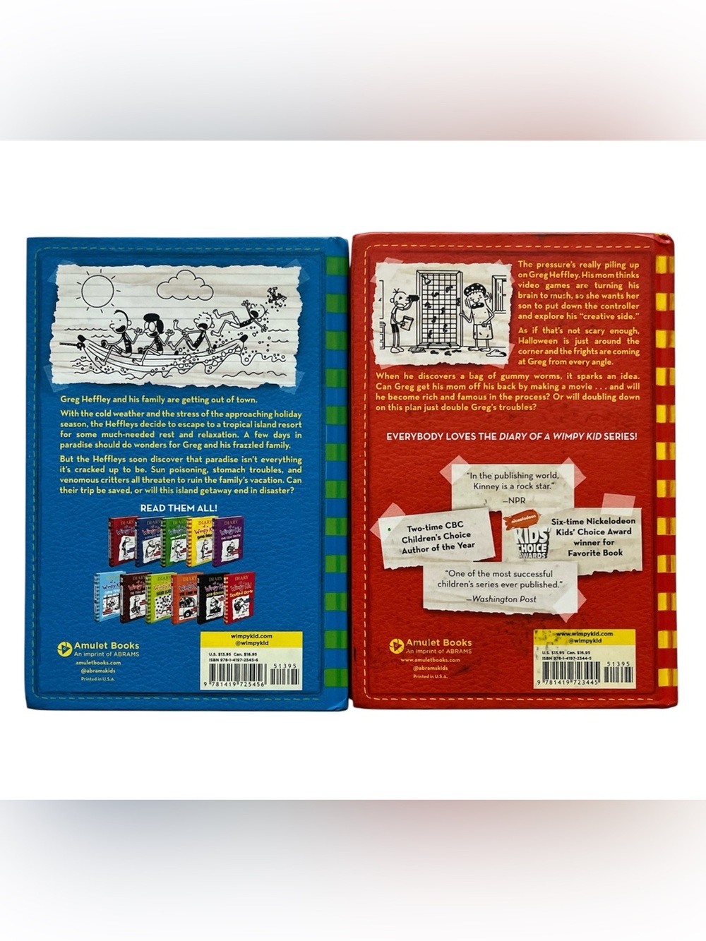 Book Set - Blue & Red - Picture 2 of 5